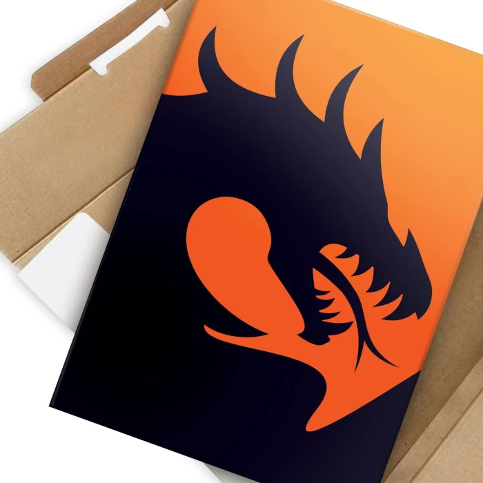 Plakat metalowy Smok Mortal Kombat