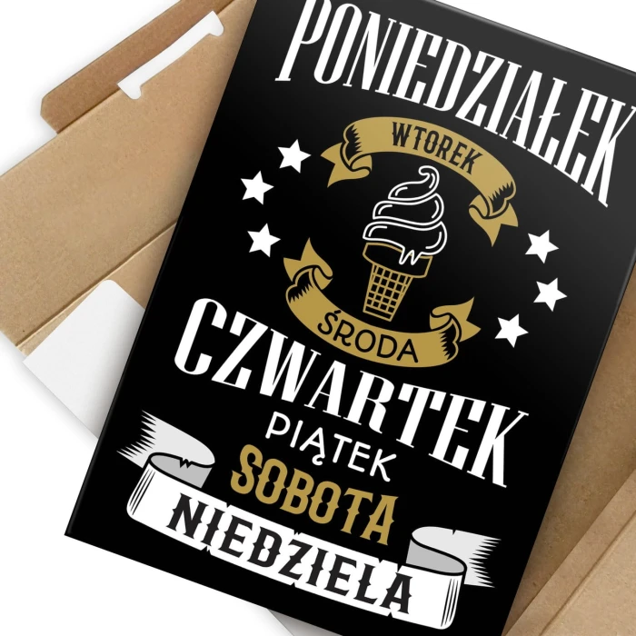 Plakat metalowy Dobry tydzień