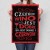 Plakat metalowy Dobre wino