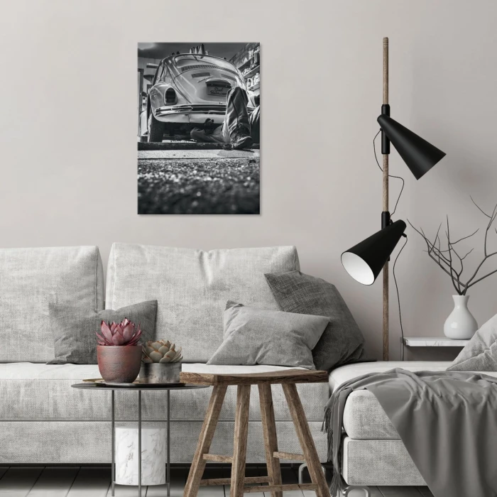 Plakat metalowy Dino Garbus