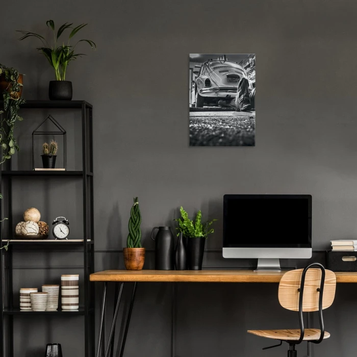 Plakat metalowy Dino Garbus