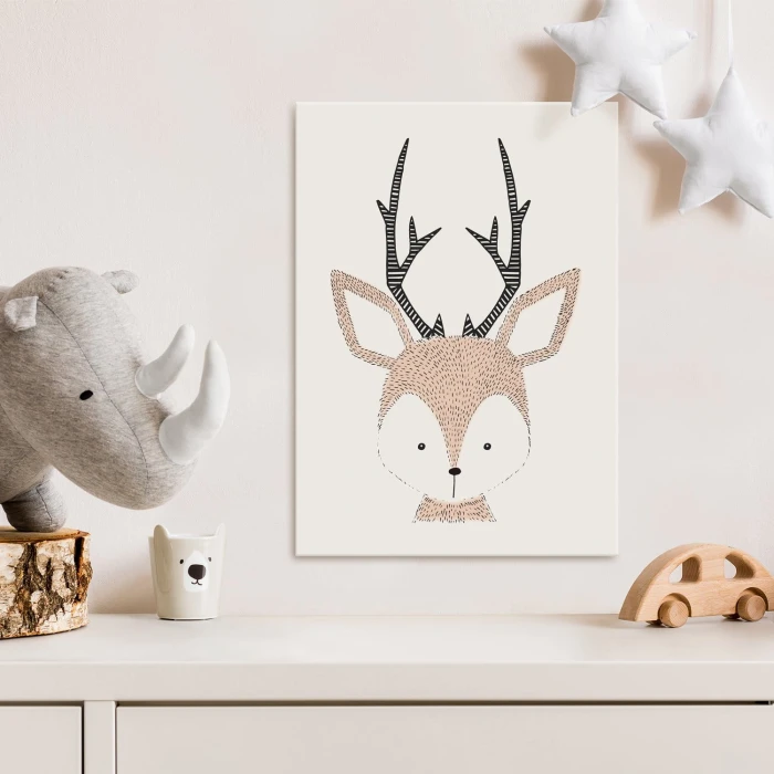 Plakat metalowy Jelonek
