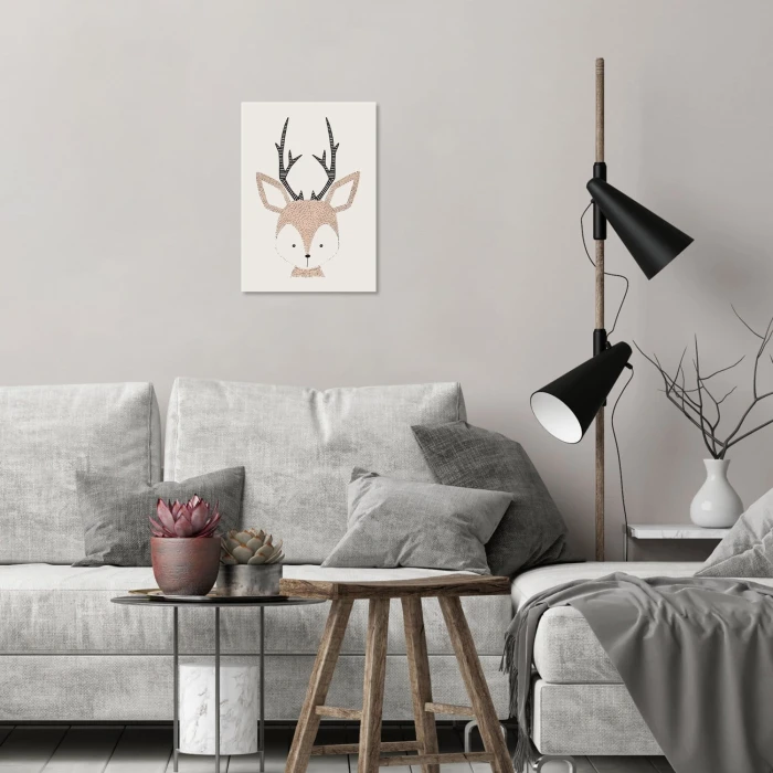 Plakat metalowy Jelonek