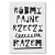 Plakat metalowy Róbmy fajne rzeczy razem