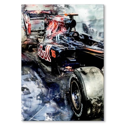 Plakat metalowy Formuła 1 Bolid