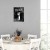 Plakat metalowy Eat well black
