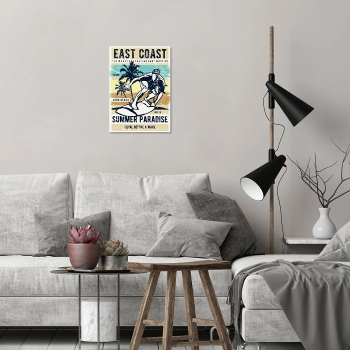 Plakat metalowy Summer paradise