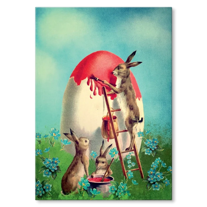 Plakat metalowy Wielkanoc