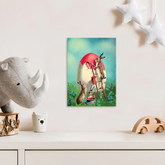 Plakat metalowy Wielkanoc