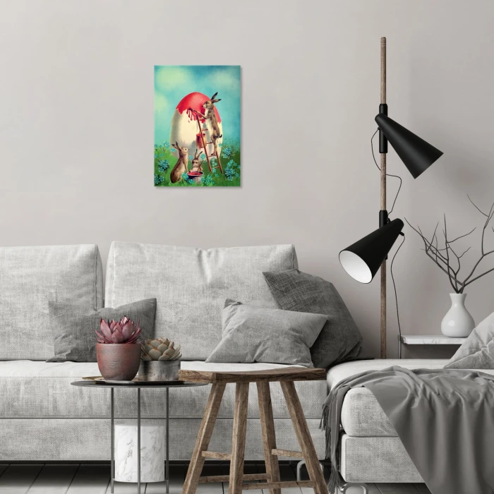 Plakat metalowy Wielkanoc