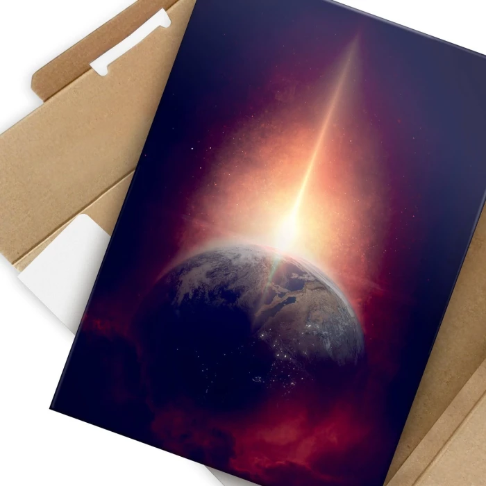 Plakat metalowy Ziemia