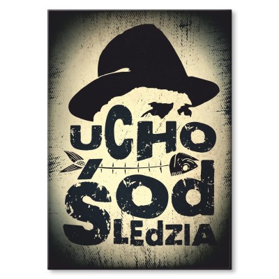 Plakat metalowy Ucho od śledzia