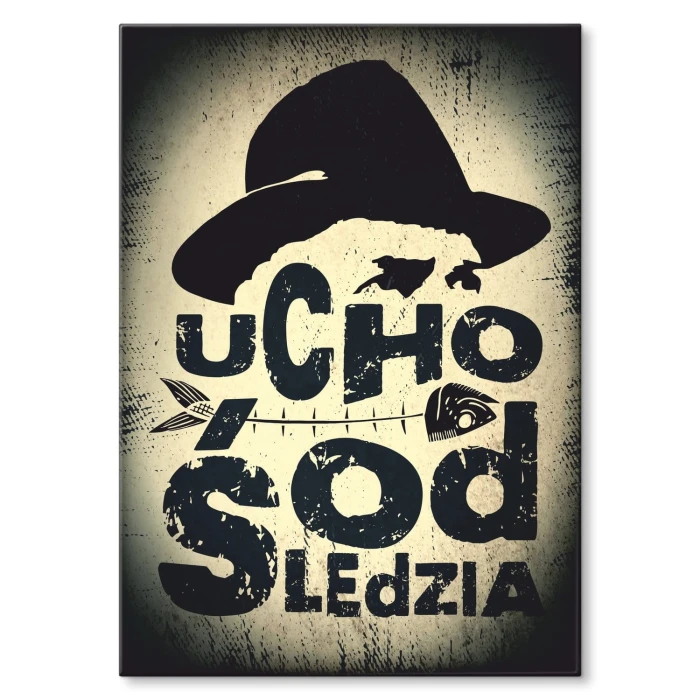 Plakat metalowy Ucho od śledzia