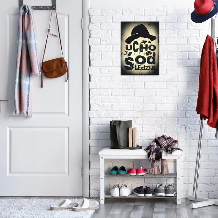 Plakat metalowy Ucho od śledzia