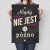 Plakat metalowy Nigdy nie jest za późno