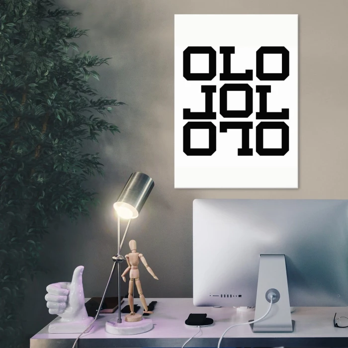 Plakat metalowy LOL Prezent