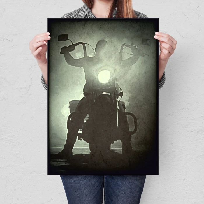 Plakat metalowy Motoman