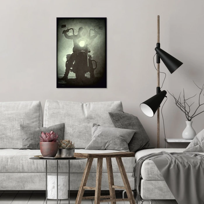 Plakat metalowy Motoman