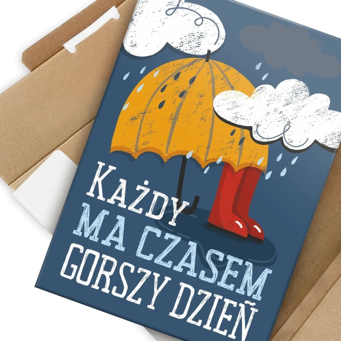 Plakat metalowy Gorszy dzień