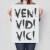 Plakat metalowy Veni vidi vici Prezent