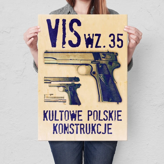 Plakat metalowy VIS