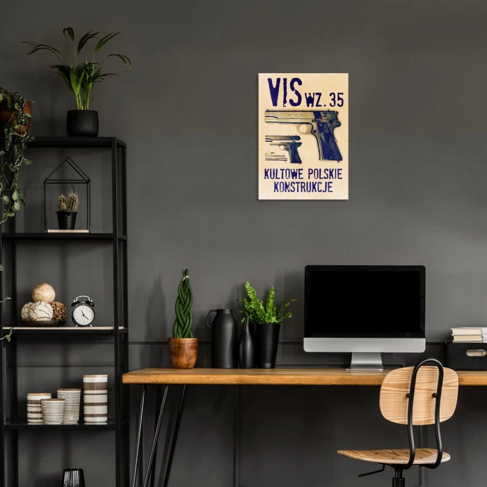 Plakat metalowy VIS