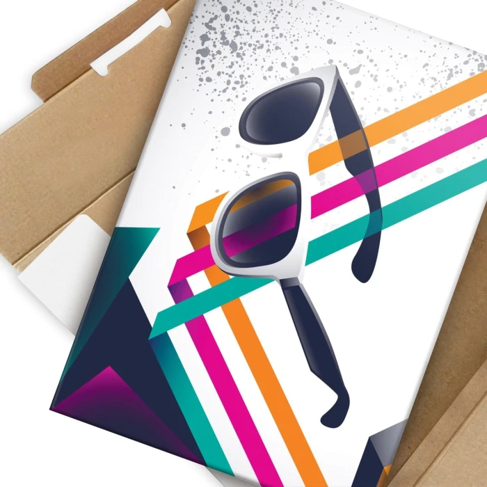 Plakat metalowy Vintage sunglasses