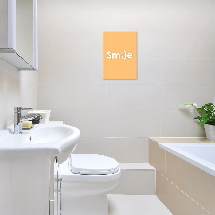 Plakat metalowy Smile Prezent