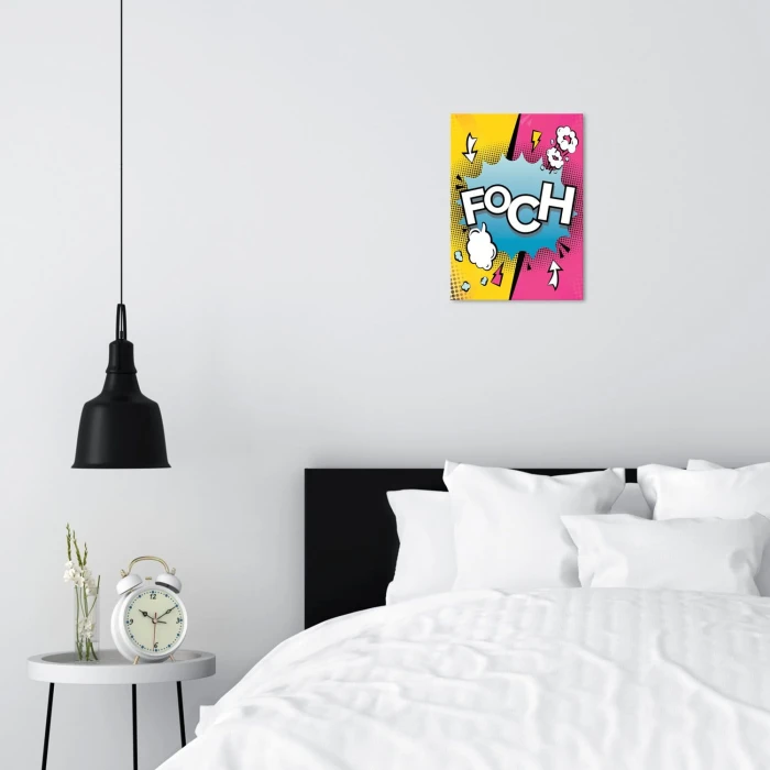 Plakat metalowy Foch Prezent