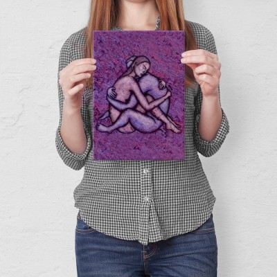 Plakat metalowy Kamasutra Prezent