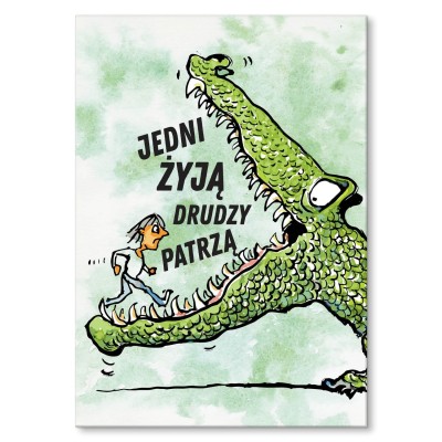 Plakat metalowy Jedni żyją Prezent