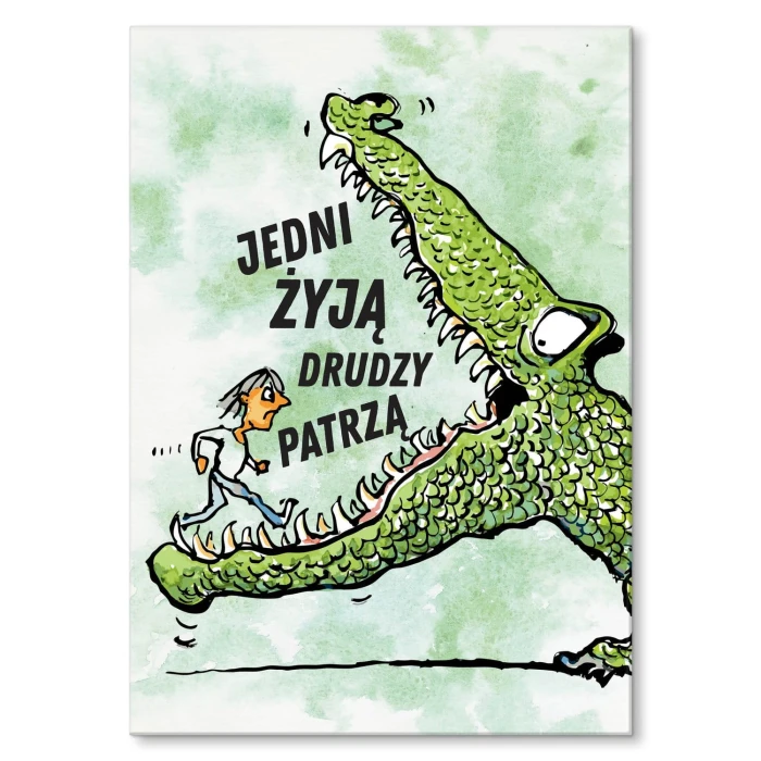 Plakat metalowy Jedni żyją Prezent