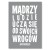 Plakat metalowy Mądrzy ludzie Prezent