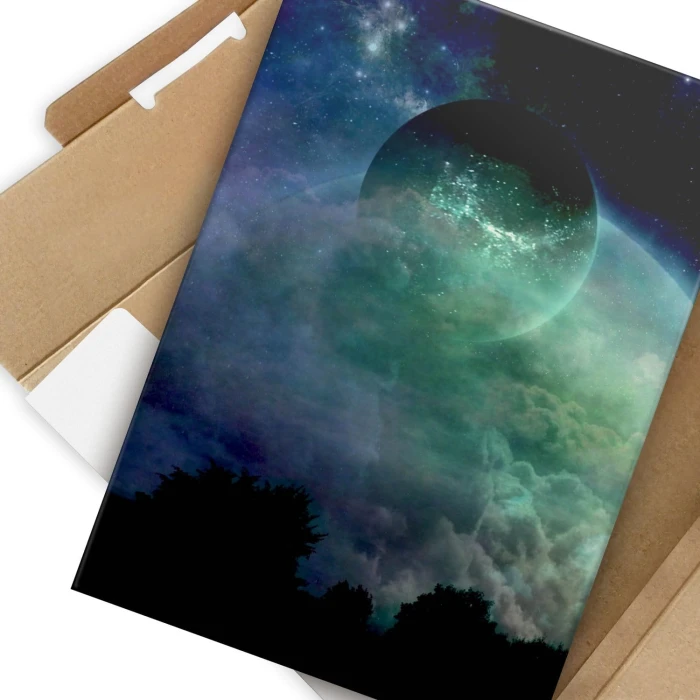 Plakat metalowy Magic moon Prezent