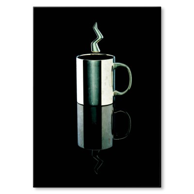 Plakat metalowy Kubek kawy Prezent