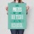 Plakat metalowy Prezes Prezent