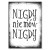 Plakat metalowy Nigdy nie mów nigdy Prezent