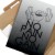 Plakat metalowy No pain, no gain Prezent