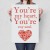 Plakat metalowy My hart , my soul Prezent