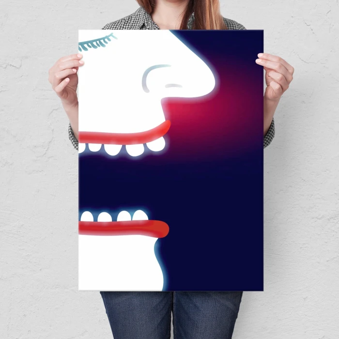 Plakat metalowy Sen Prezent