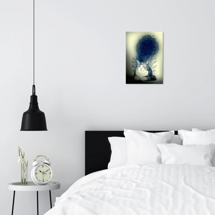 Plakat metalowy Druga natura Prezent