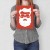 Plakat metalowy Santa Prezent