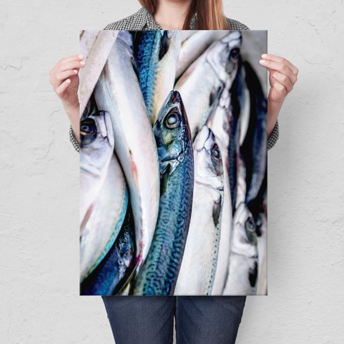 Plakat metalowy Ryby Prezent