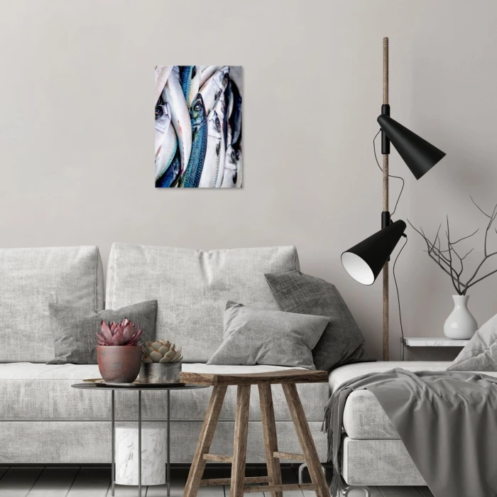 Plakat metalowy Ryby Prezent