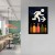 Plakat metalowy Run to drink Prezent
