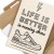 Plakat metalowy Life is better Prezent