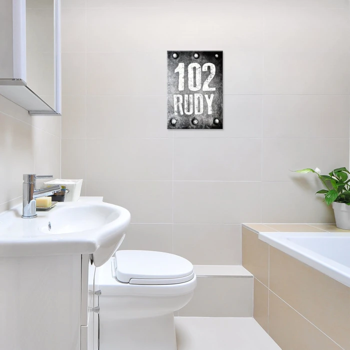Plakat metalowy 102 Rudy Prezent