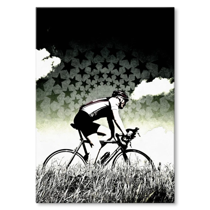 Plakat metalowy Rower moim życiem Prezent