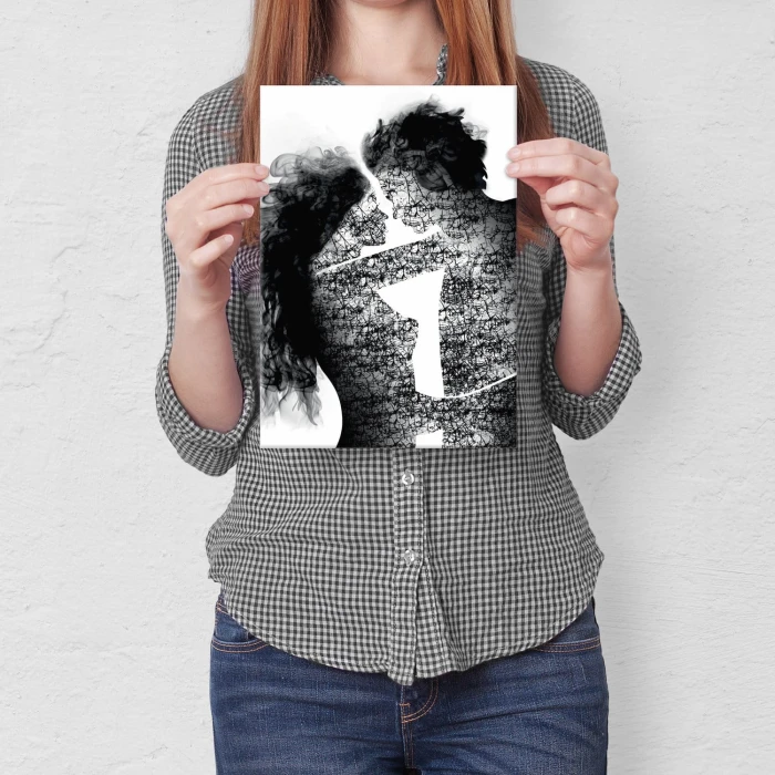 Plakat metalowy Parka Prezent