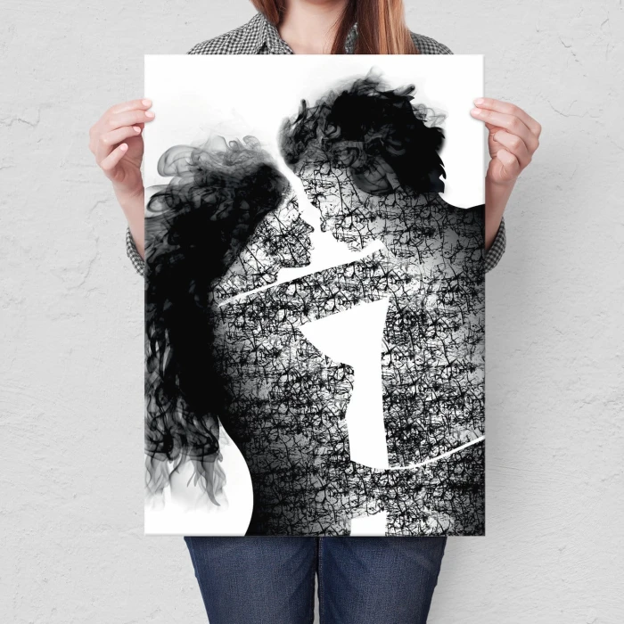 Plakat metalowy Parka Prezent